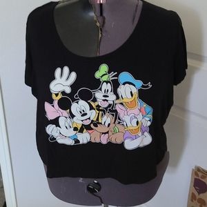 Hot topic Disney crop top size 4